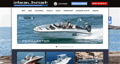 Desktop Screenshot of idealboat.com
